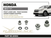 Honda CR-V 17- Främre Nedre Länkarmar - Främre Bussningskit (Förstärkta Gummibussningar) - 4Delar/Set Hardrace